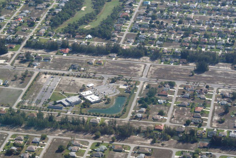 Cape Christian Zoomed Arial