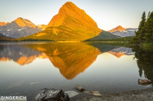 Many Lake in Glacier National Park, MT