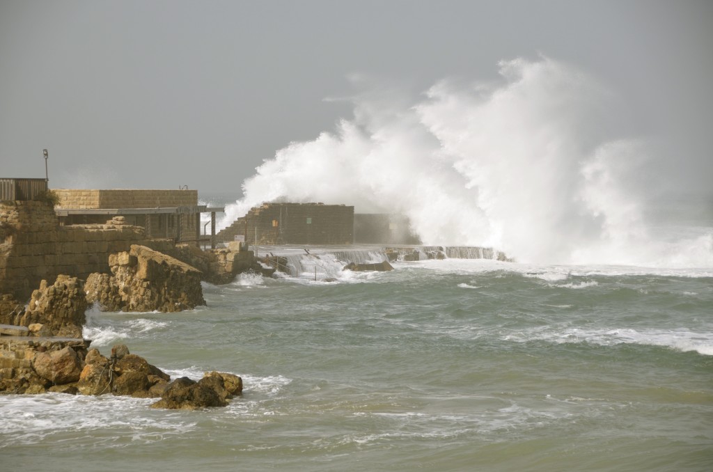 Caesarea Ruins on the Mediterranean Sea